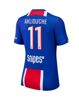 Billige Fotballdrakt Paris Saint-Germain Maghnes Akliouche #11 Replika Hjemmedrakt Dame 2026-27 Kortermet Billige Fotballdrakt Paris Saint-Germain Maghnes Akliouche #11 Replika Hjemmedrakt Dame 2026-27 Kortermet